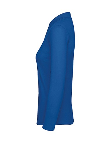 B-PWI13-Womens Long Sleeve Polo ID.001